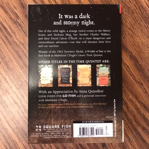 A Wrinkle in Time by Madeleine L’Engle - Picture 2 of 2